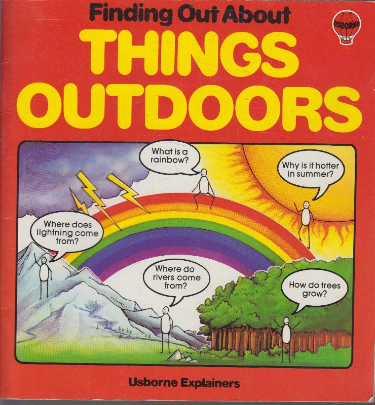 Usborne Finding Out About Things Outdoors